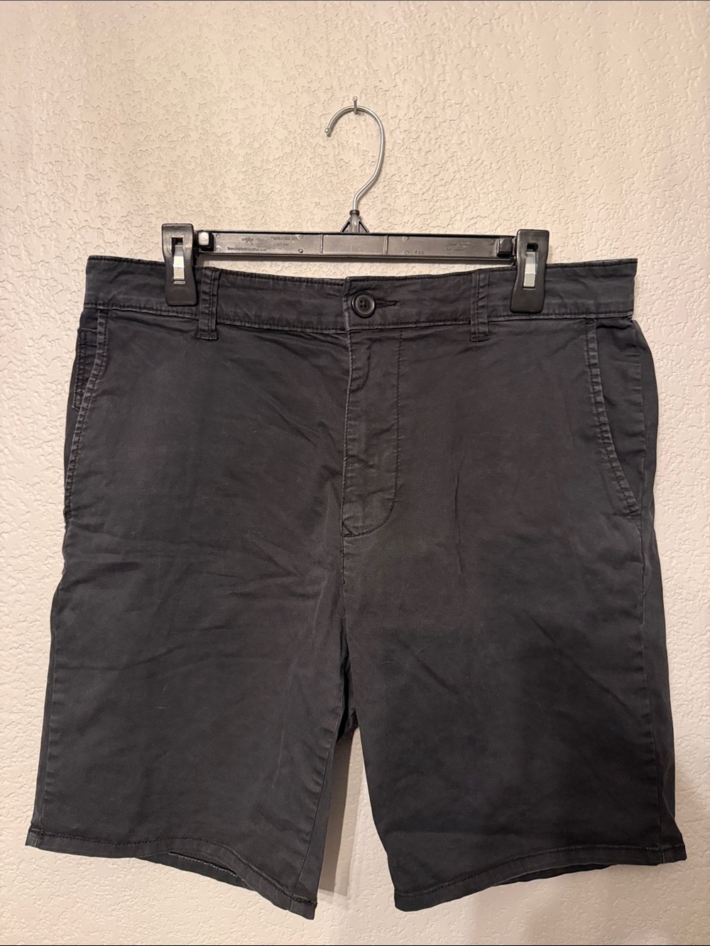 American Rag Men's Black Flat Front Shorts